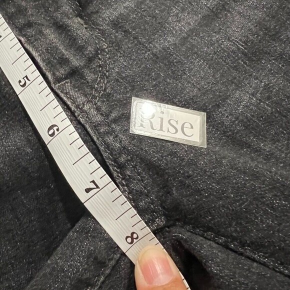 Levi's Premium 711 Skinny Black Stone Wash Denim Women's Jeans Sz. 25 - Picture 10 of 12